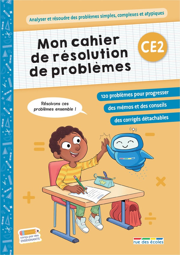 Mon cahier de résolution de problèmes - 8-9 ans - 5e harmos