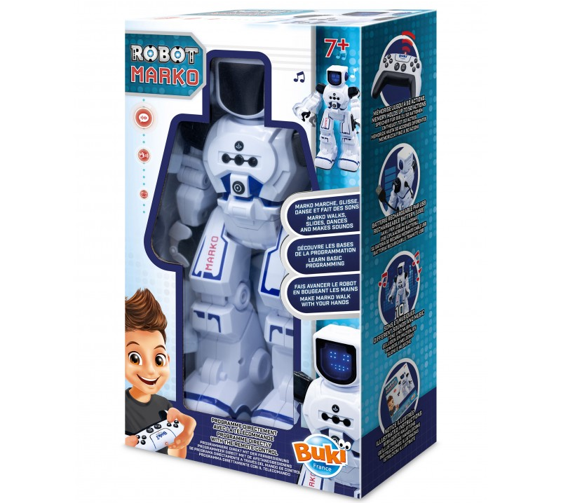 Coder et monter - Robot Marko pour enfant Jeux & loisirs créatifs Swissgames   