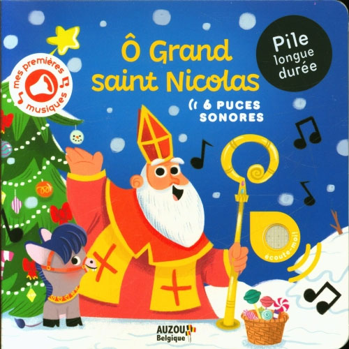 Ô Grand Saint-Nicolas - Album sonore - Comptines Saint-Nicolas Livres La family shop   