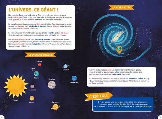 Coffret: Système Terre, lune et soleil à construire en 3D Jeux & loisirs créatifs OLF   