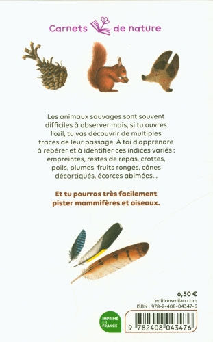 Traces et empreintes des animaux - Dès 8 ans Livres OLF   