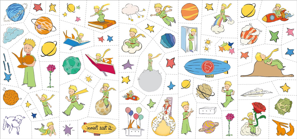 Le Petit Prince - Stickers et Tattoos Livres Carletto