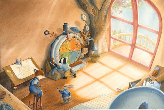 Les géniales inventions de Léonard le renard - Méli-mélo de saison. Livres OLF