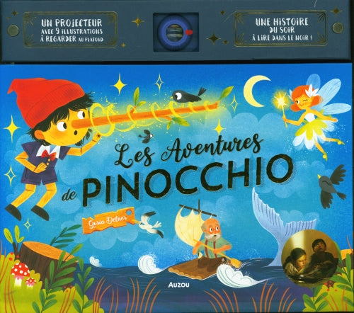 Les aventures de Pinocchio - Livre projecteur Livres OLF