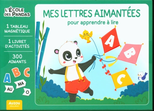 Coffret lettres aimantées + tableau magnetique + livret d'activité Jeux & loisirs créatifs OLF
