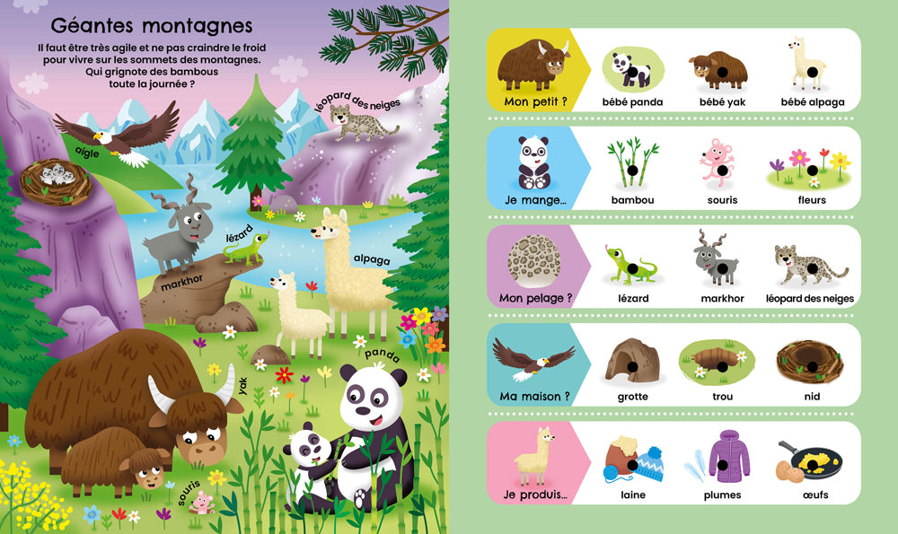 Les animaux avec Bippy, mon stylo interactif - Livre sonore Livres La family shop