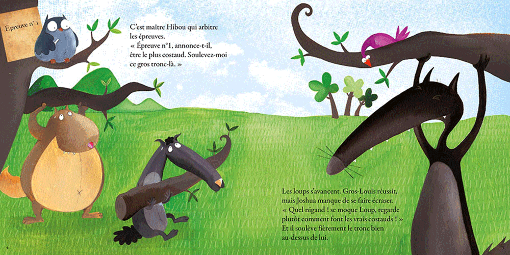 Le loup qui s'aimait beaucoup trop Livres OLF