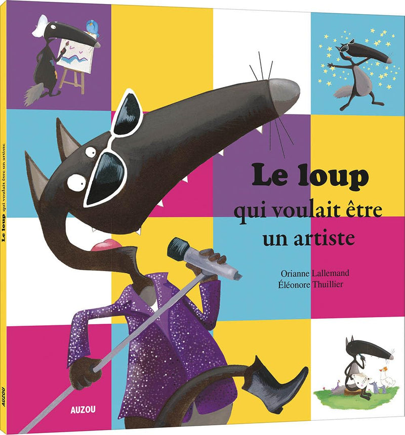 Le loup qui voulait être un artiste Livres OLF   