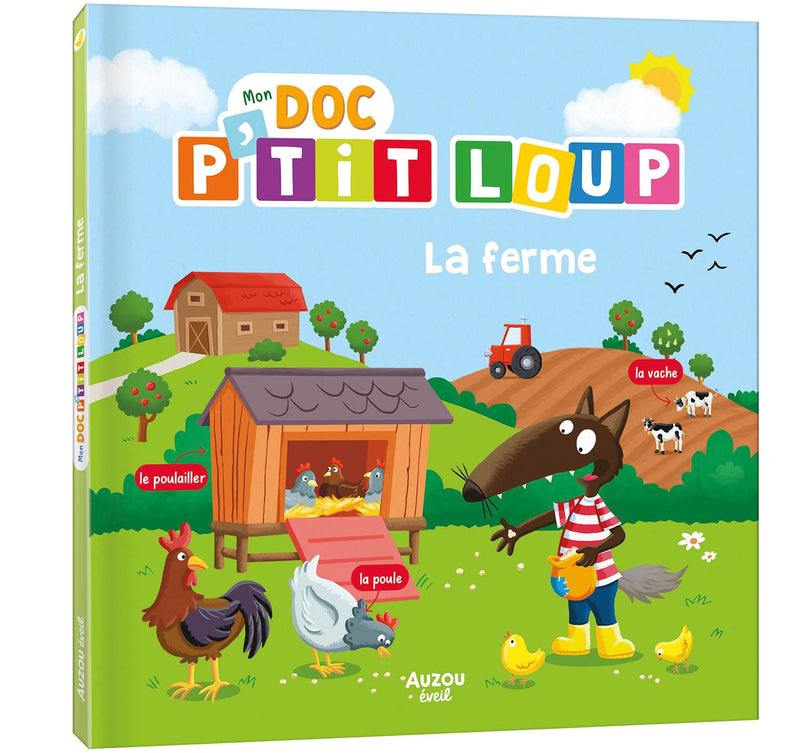 P'tit Loup : Mon doc' - La ferme Livres OLF   