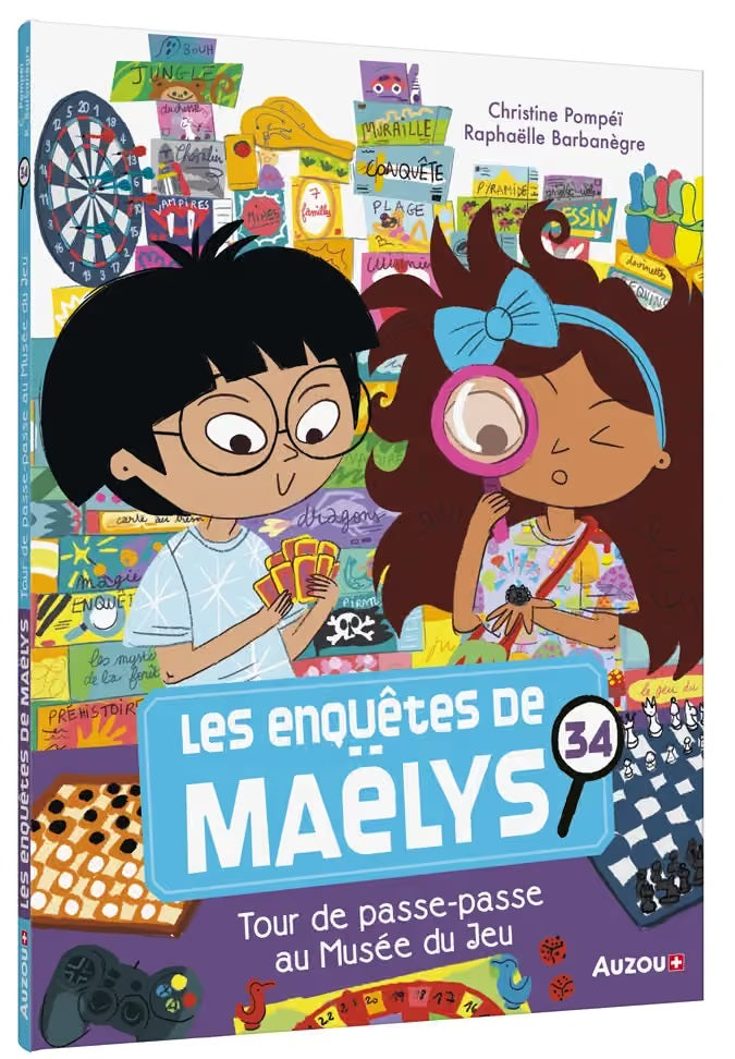 Les enquêtes de Maëlys - T34 : Tour de passe-passe au Musée du Jeu - Dès 8 ans