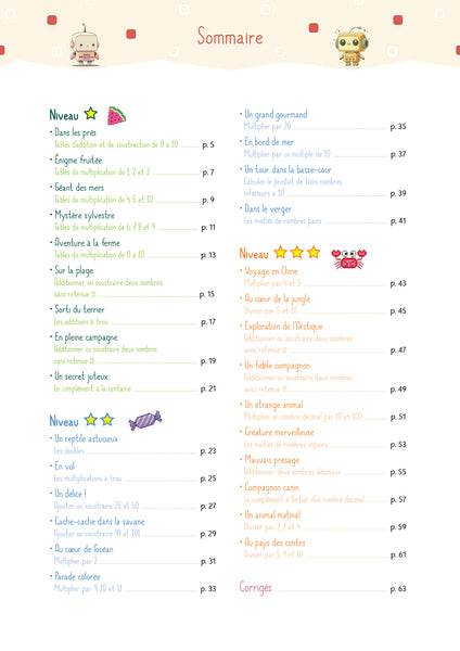 Magic pixels - Deviens imbattable en calcul mental ! - Dès 8 ans - (4 - 6e harmos)