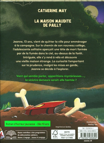 Horreur suisse : La maison maudite de Pailly Livres OLF