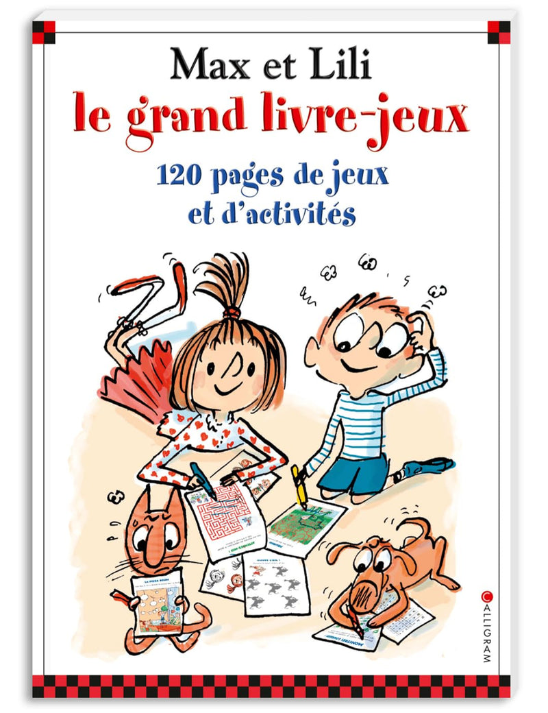 Max et Lili - Le grand livre-jeux Cahiers de jeux OLF   