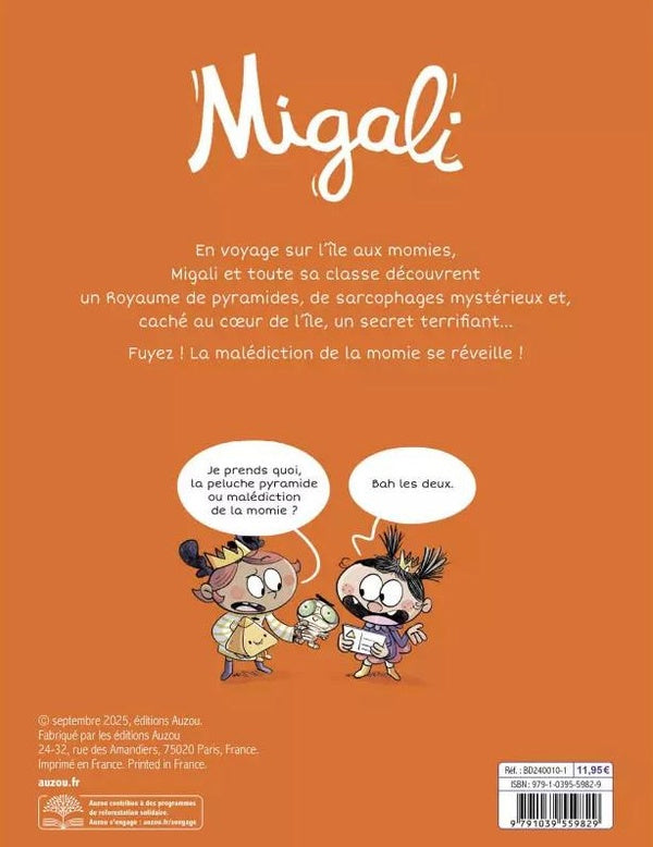 Migali - T8 : l'île aux momies
