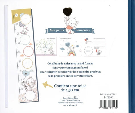 Mon album de naissance garçon Livres OLF
