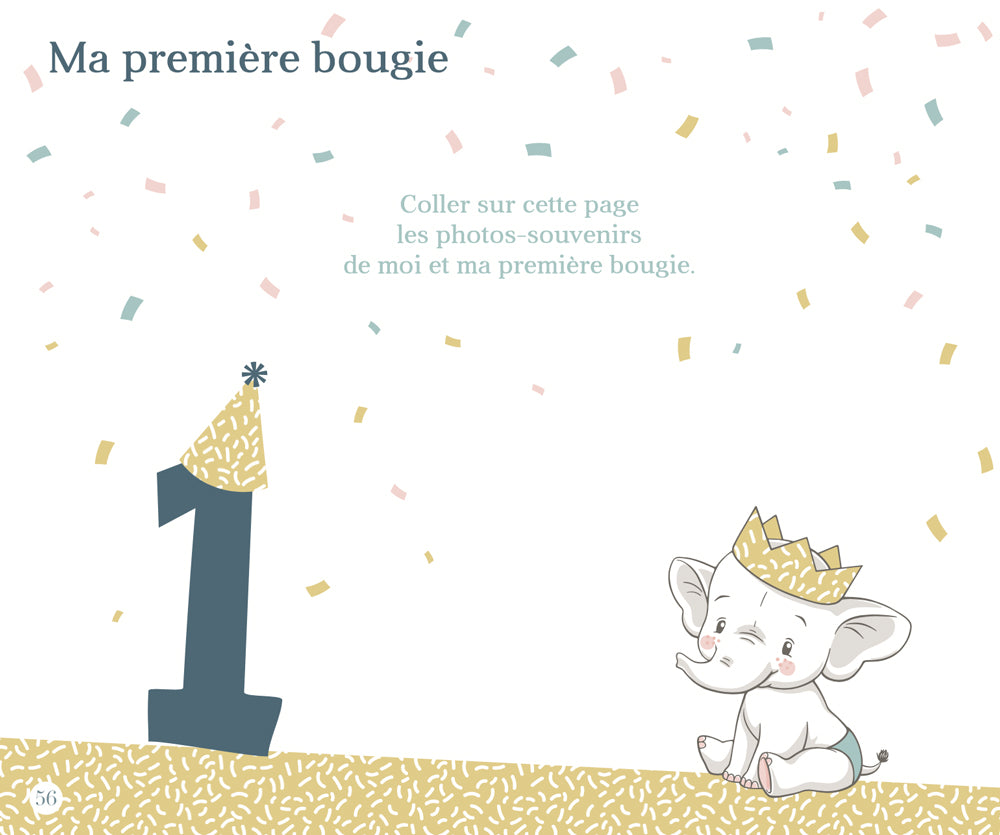 Mon album de naissance garçon Livres OLF