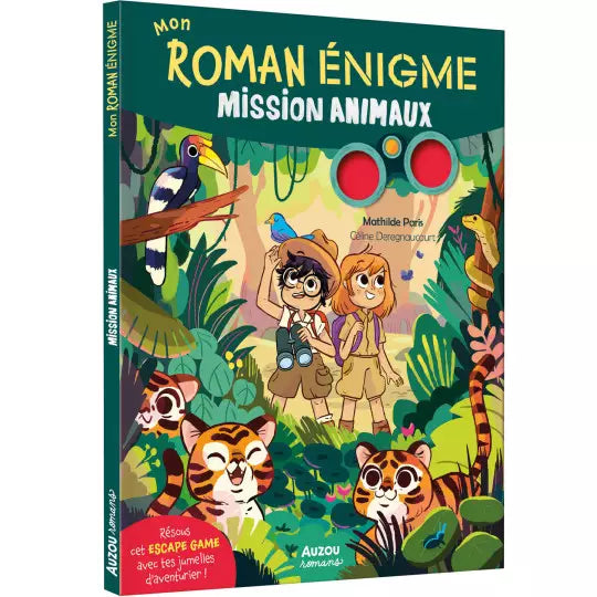 Mon Roman Enigme - Mission animaux Livres Auzou - OLF