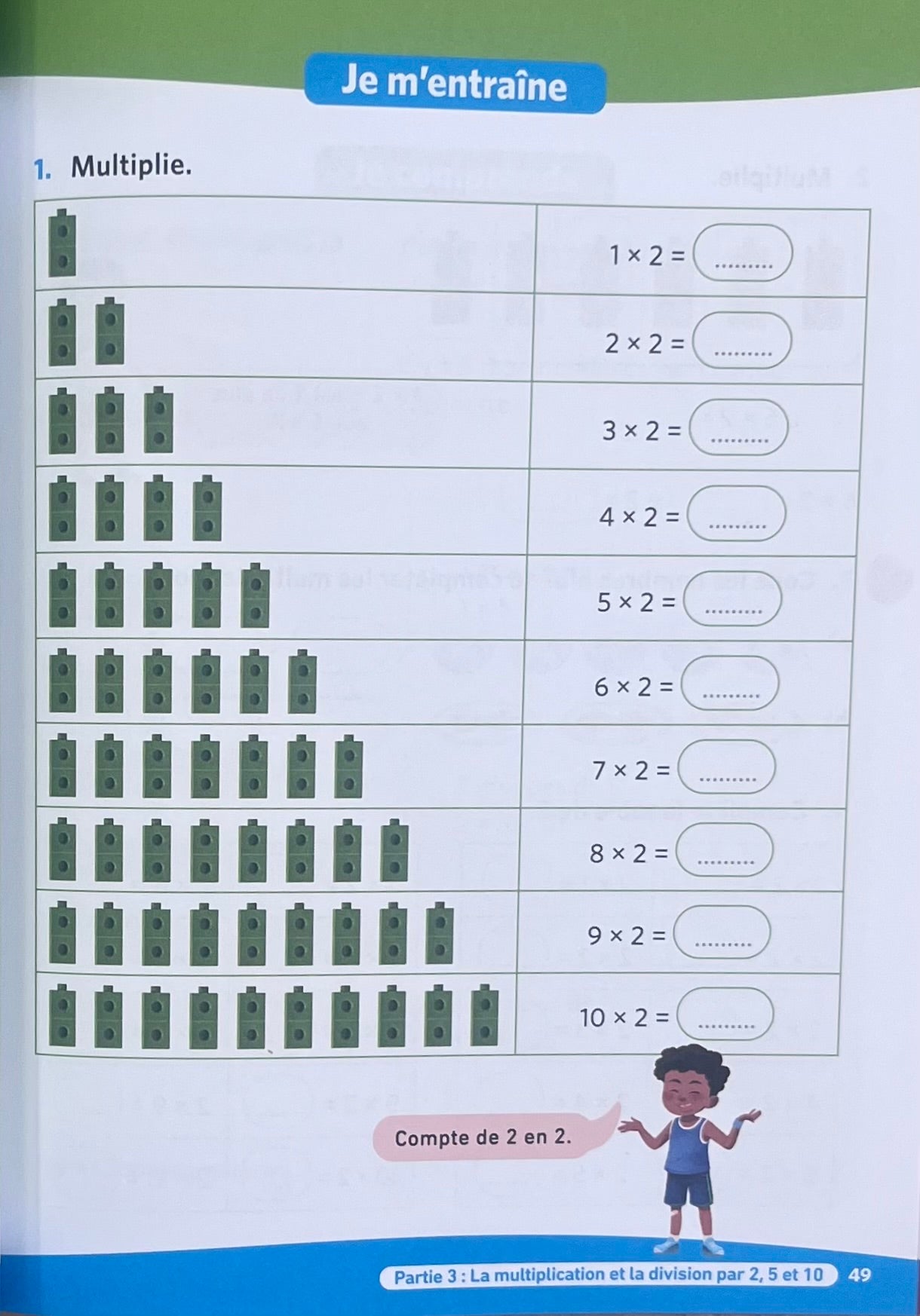 Maths. Exercices avec méthode de Singapour - 7-8 ans / 4ème harmos Montessori & Steiner Servidis
