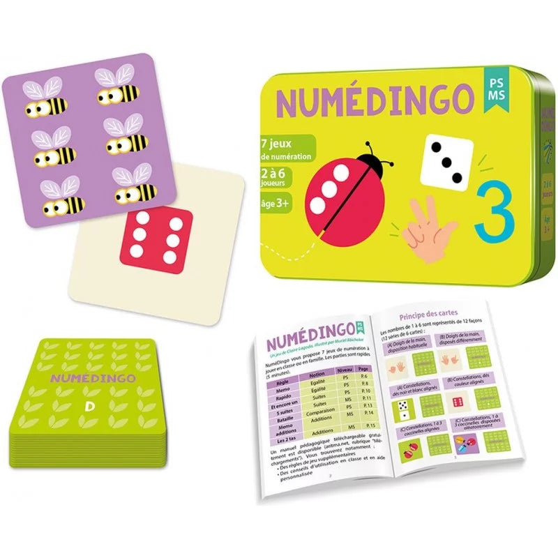 NUMEDINGO - Jeux de maths Jeux & loisirs créatifs Swissgames   