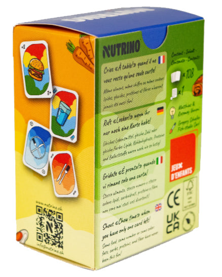Nutrino - Le jeu qui met du fun dans ton assiette