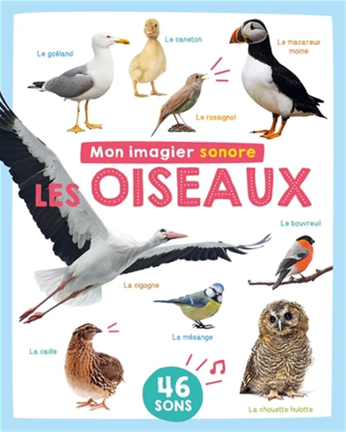 Mon imagier sonore - oiseaux Livres OLF