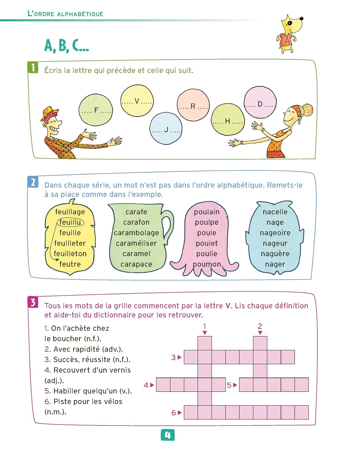Cahier de jeux: Des jeux pour être bon en orthographe et en vocabulaire - 9-11 ans - 5-7eme harmos Cahiers de jeux La family shop
