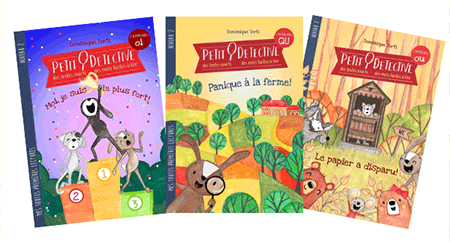 Pack de lectures faciles - Niveau 2 - Petit Détective -  2p et 3P - oi-ou-qu