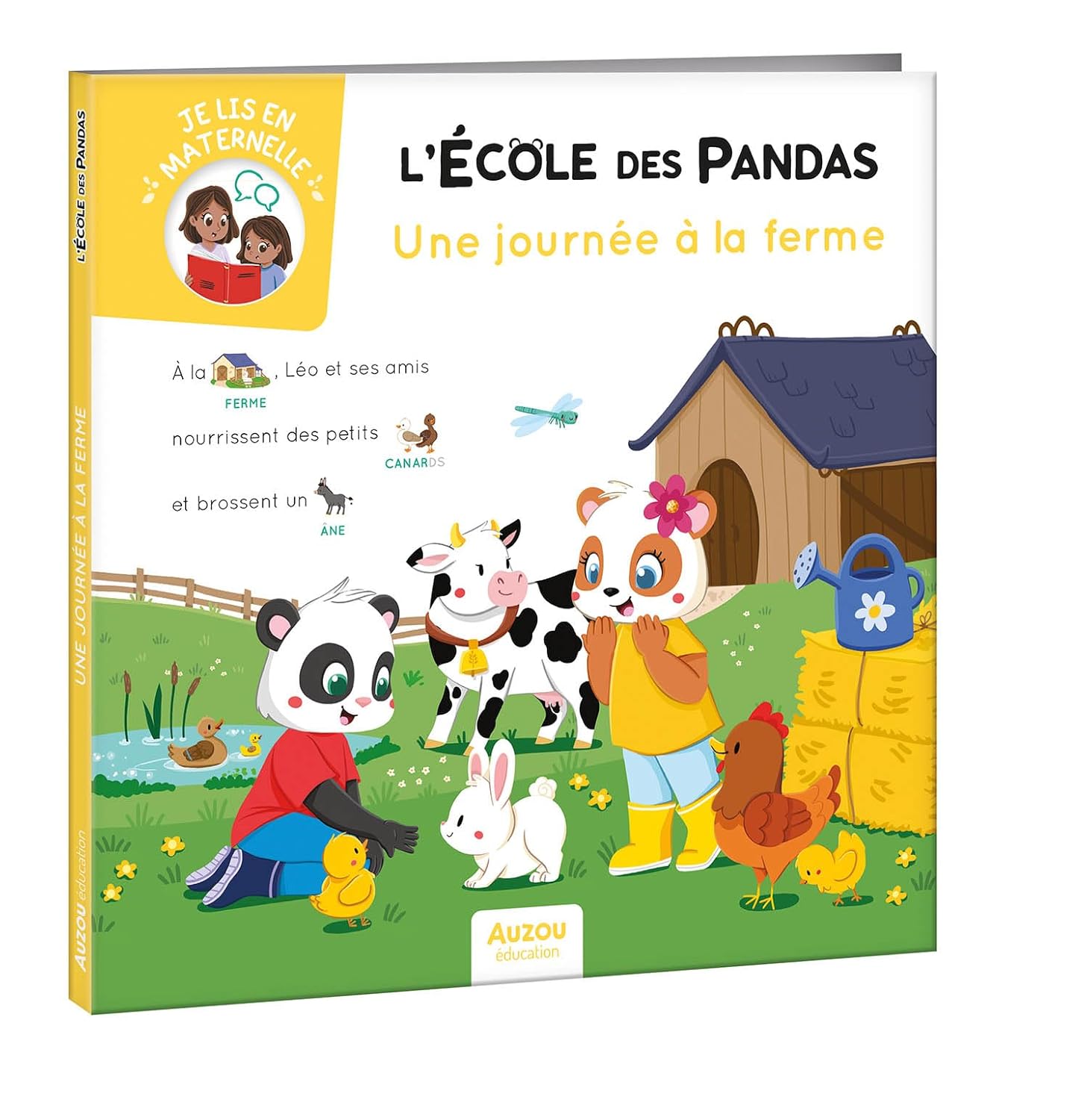 Une journée à la ferme - L'école des pandas Livres OLF   