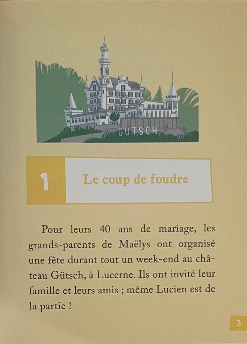 Les enquêtes de Maëlys - T14: Coup de foudre sur le pont de Lucerne - Dès 8 ans Livres OLF   