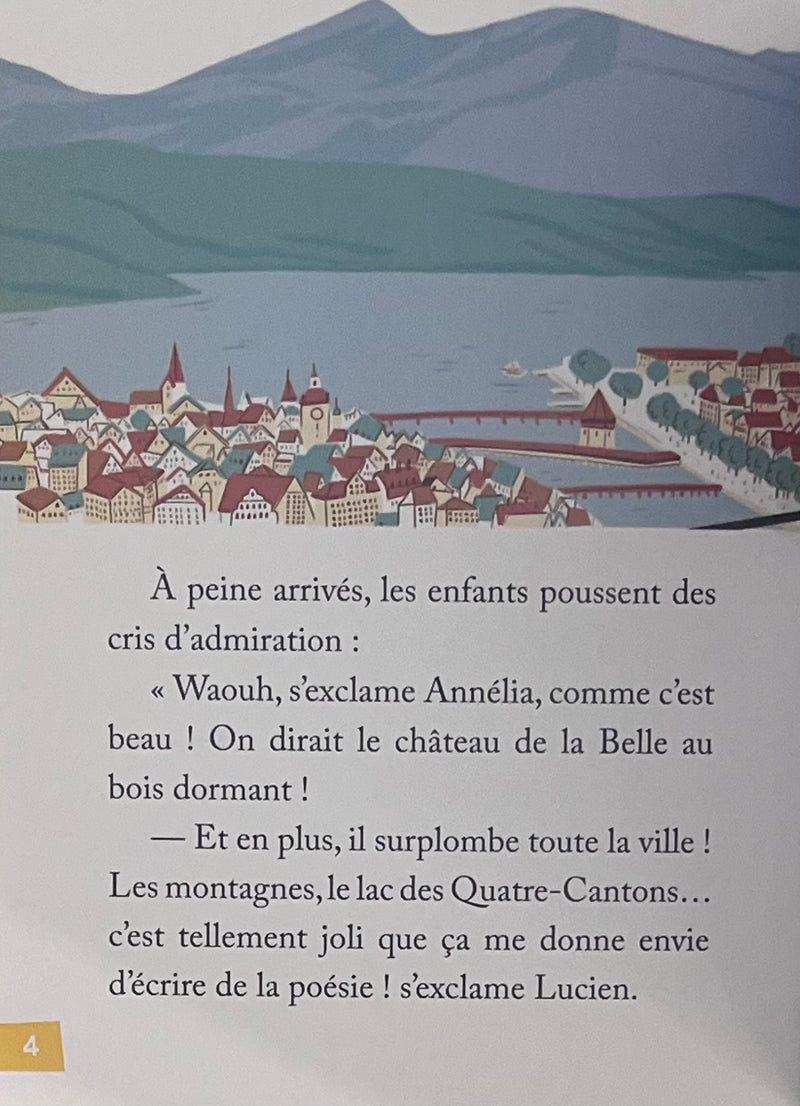 Les enquêtes de Maëlys - T14: Coup de foudre sur le pont de Lucerne - Dès 8 ans Livres OLF   