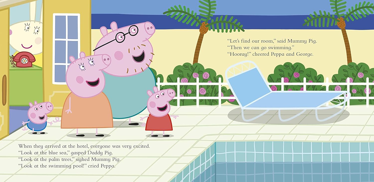 Peppa's Summer Holiday - livre enfants en anglais