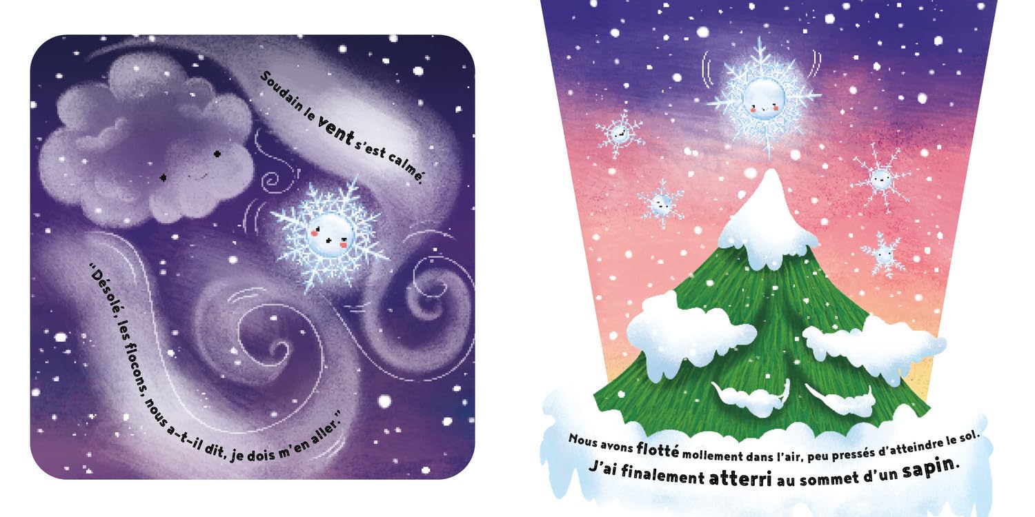 Le petit flocon de neige