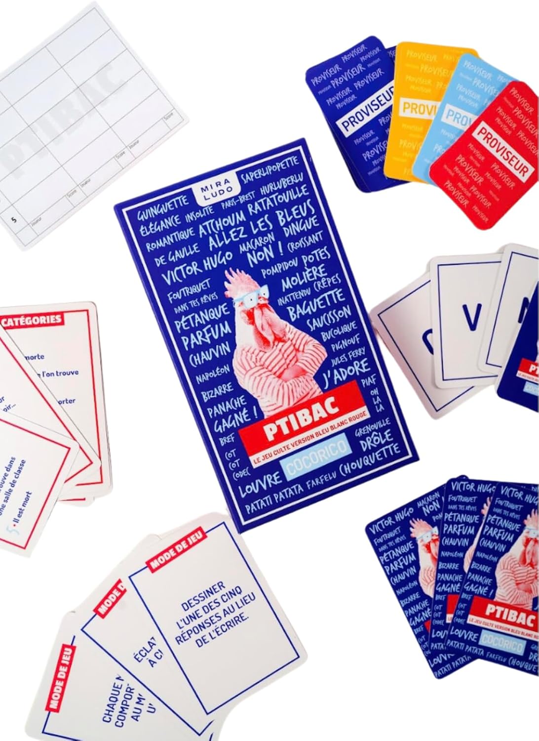 Ptibac Cocorico – Jeu de société Jeux & loisirs créatifs OLF