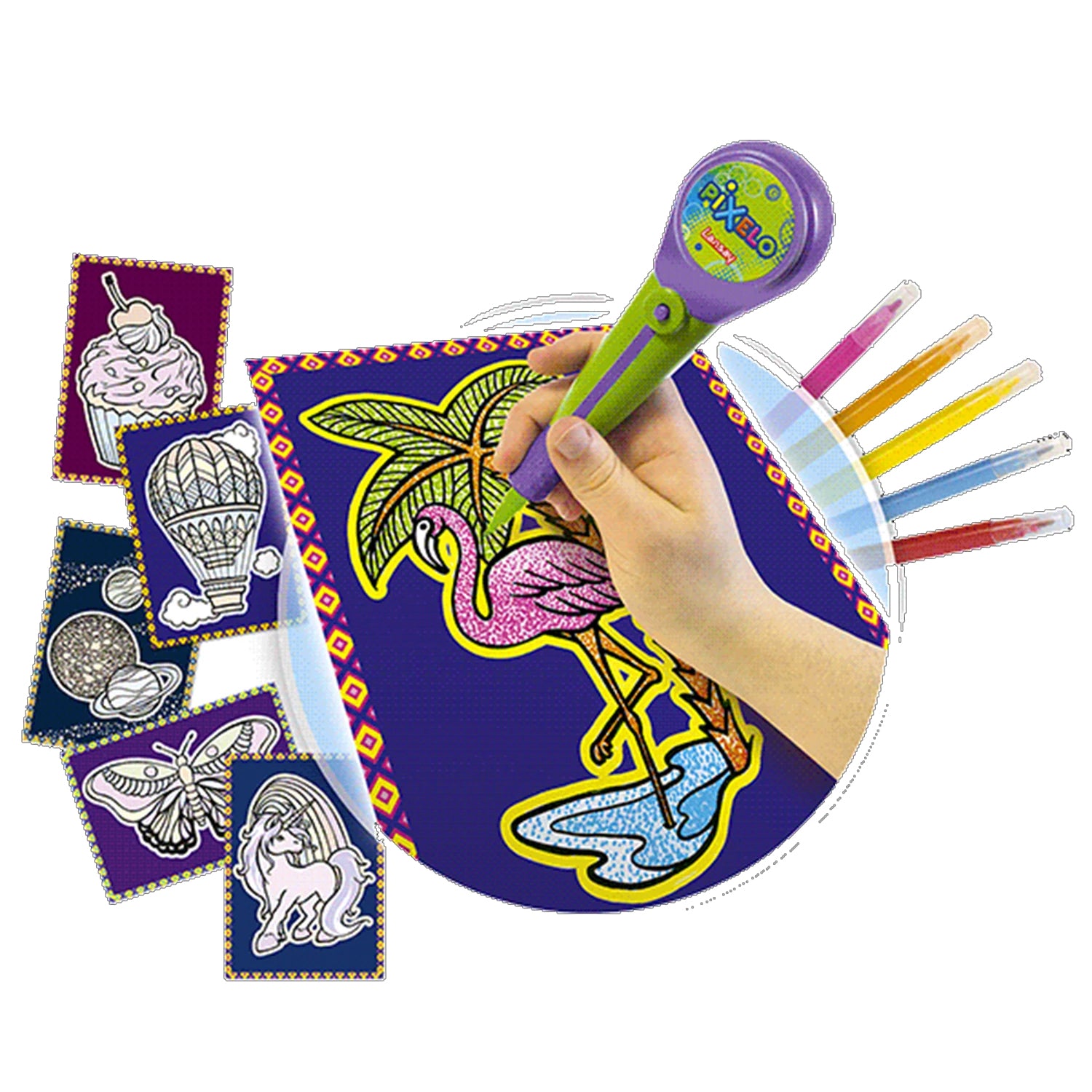 Pixelo Fluo - Coffret créatif Jeux & loisirs créatifs Swissgame