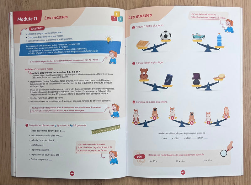 Maths. Apprendre avec la pédagogie de Singapour - 4-5ème primaire - 7-8 ans Montessori & Steiner OLF