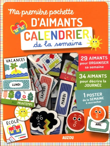 Ma pochette d'aimants: calendrier de la semaine - Nouvelle édition Jeux & loisirs créatifs La family shop