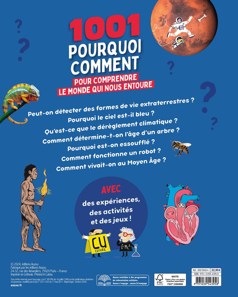 1001 pourquoi comment - grand format Livres OLF   