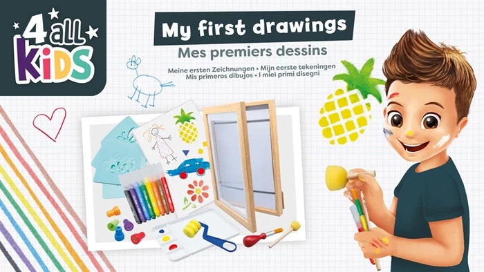 Mes premiers dessins - Coffret Jeux & loisirs créatifs Swissgame