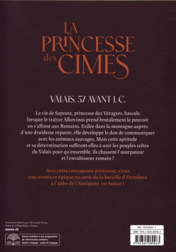 La princesse des cimes - Polar pour ados - Dès 12 ans Livres OLF