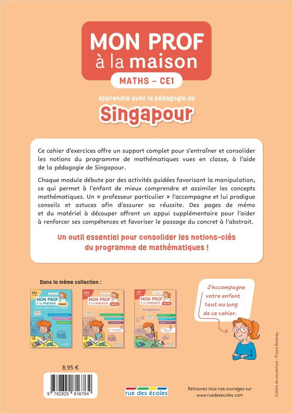 Maths. Apprendre avec la pédagogie de Singapour - 4-5ème primaire - 7-8 ans Montessori & Steiner OLF