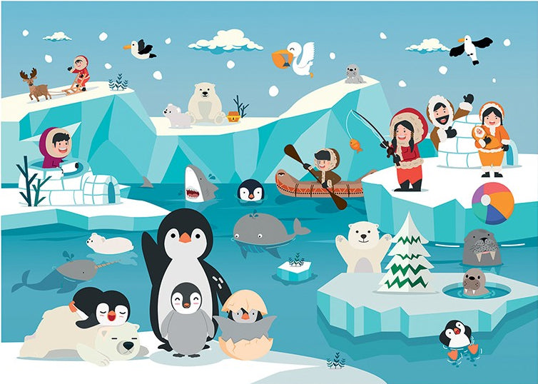 Les Esquimaux - Enfant dès 4 ans - 36 pièces