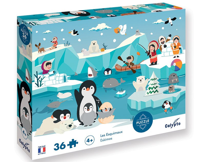Les Esquimaux - Enfant dès 4 ans - 36 pièces