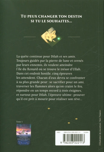 La quête du renard blanc - T2 - Les Cinq Épreuves - Dès 10 ans
