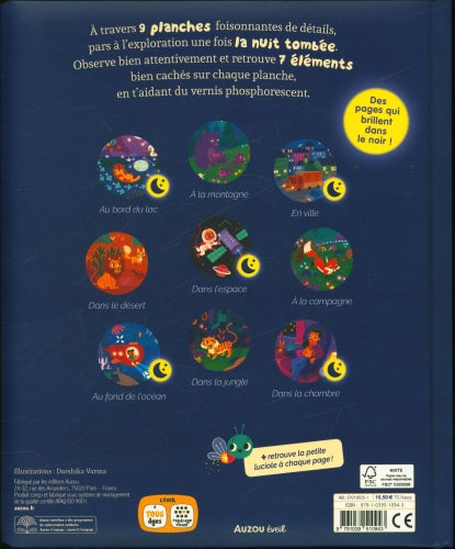 Cherche et Trouve des tout-petits - Qui brille dans la nuit - Dès 3 ans Livres OLF