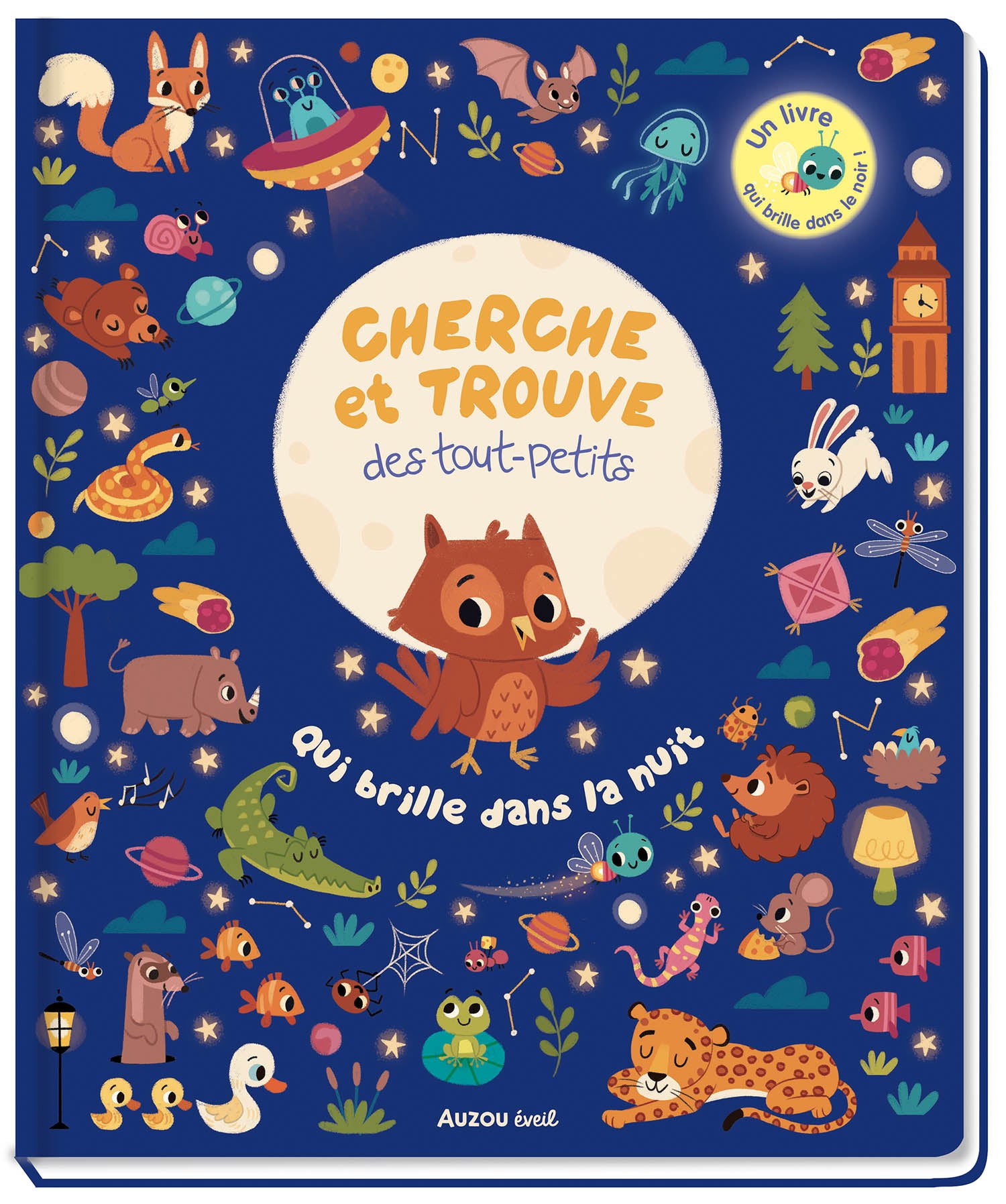 Cherche et Trouve des tout-petits - Qui brille dans la nuit - Dès 3 ans Livres OLF