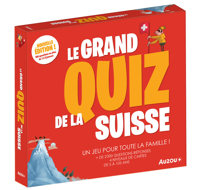 Le grand quiz de la Suisse - Dès 5 ans Jeux & loisirs créatifs La family shop   