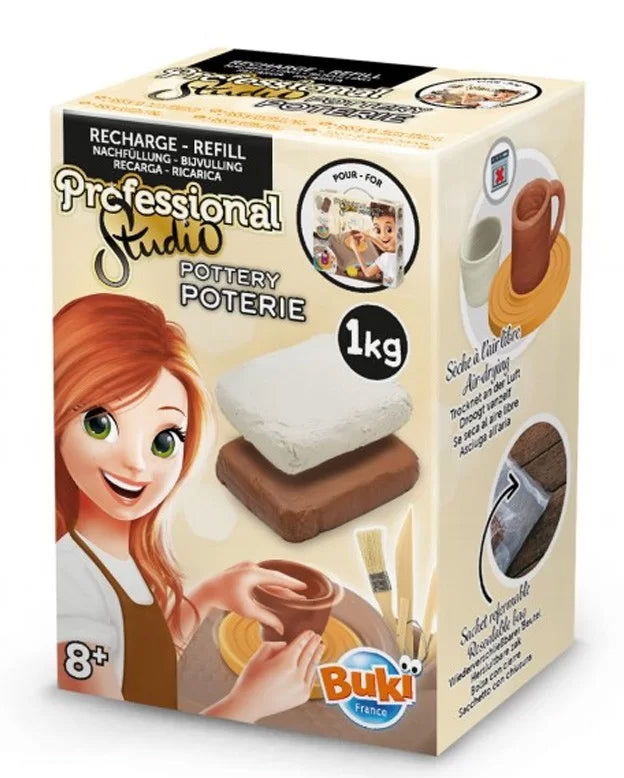 Recharge de terre pour atelier de Poterie - dès 8 ans