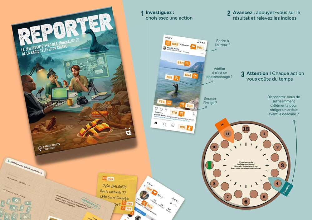 Reporter - Jeu de journalisme Jeux & loisirs créatifs OLF