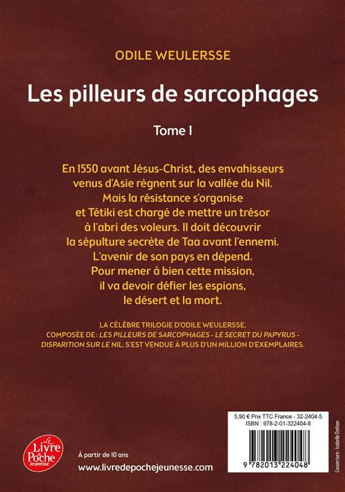 Les pilleurs de sarcophages Livres OLF + 1