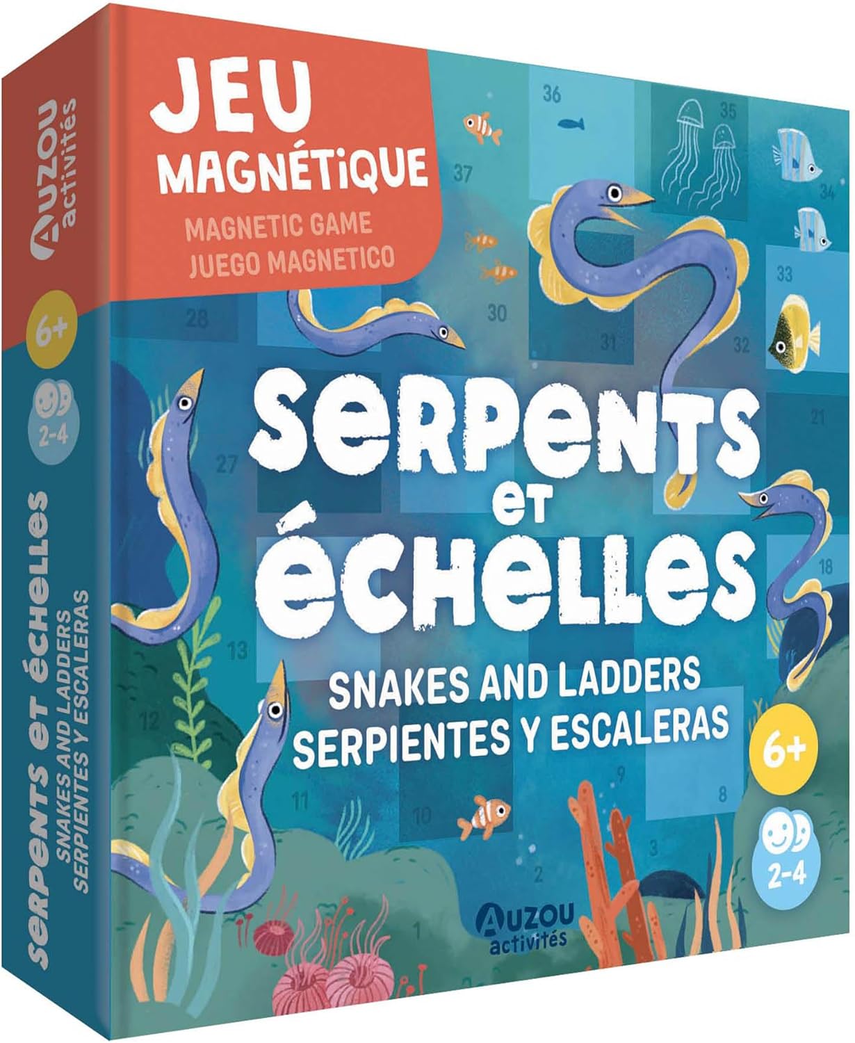 Serpents et échelles - Jeu magnétique Jeux & loisirs créatifs OLF   